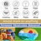 White Paint Pens Permanent Paint Markers - 24 Pack Oil Based Marking Pens, Medium Point, Quick Drying and Waterproof for Rock Painting Car Tyre Metal, Plastic, Canvas, Wood, Glass